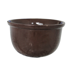 CUMBUCA PORCELANA MARROM 470ML C/24